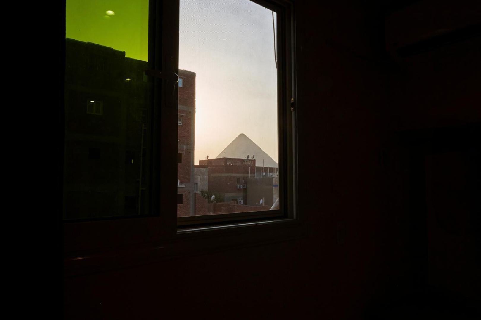 Grand Pyramid View Hotel Kafrat al Jabal Exterior foto