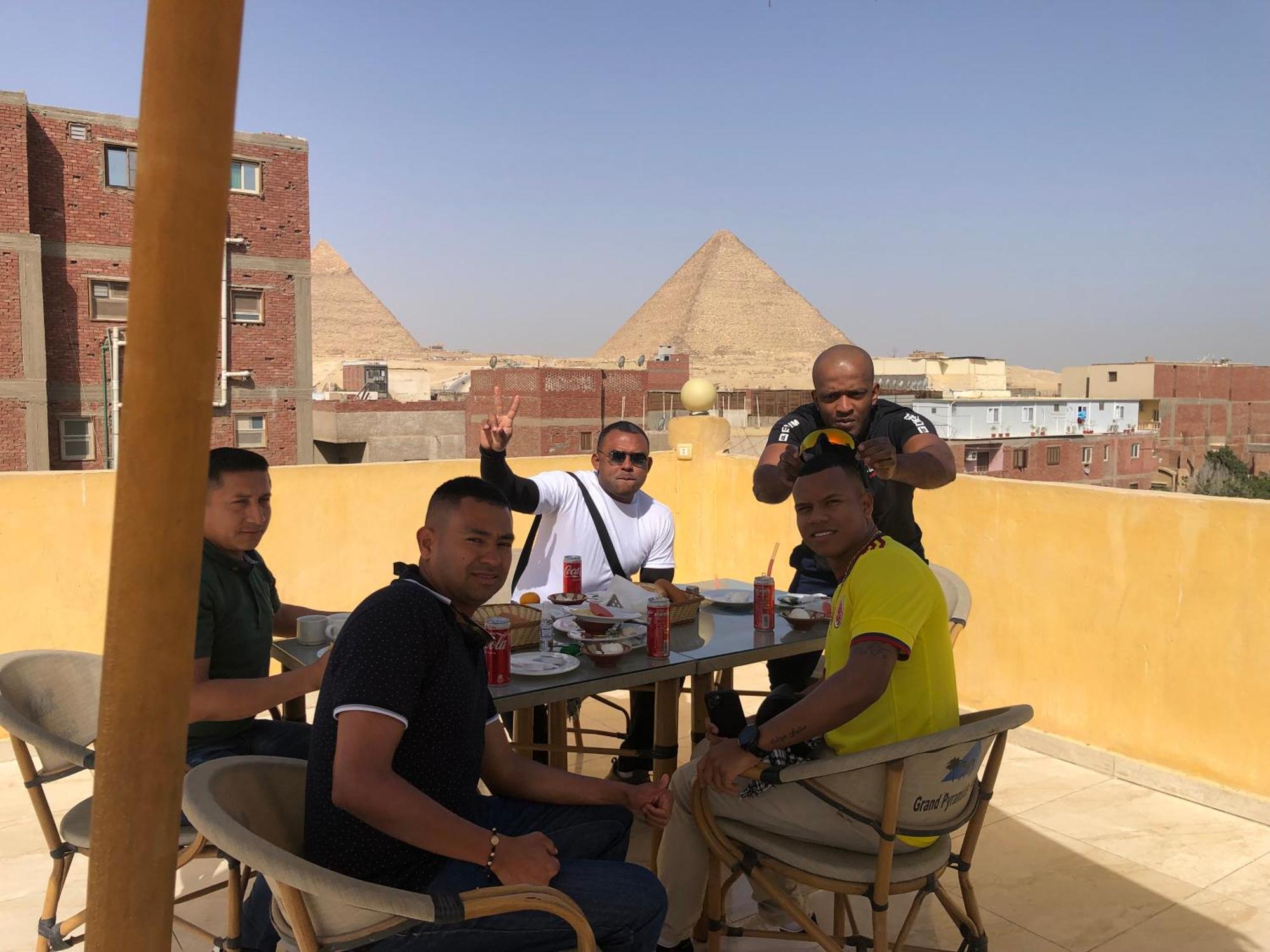Grand Pyramid View Hotel Kafrat al Jabal Exterior foto