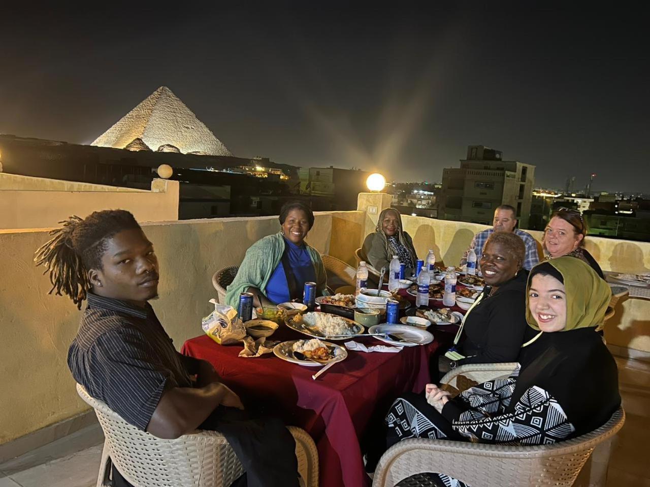 Grand Pyramid View Hotel Kafrat al Jabal Exterior foto