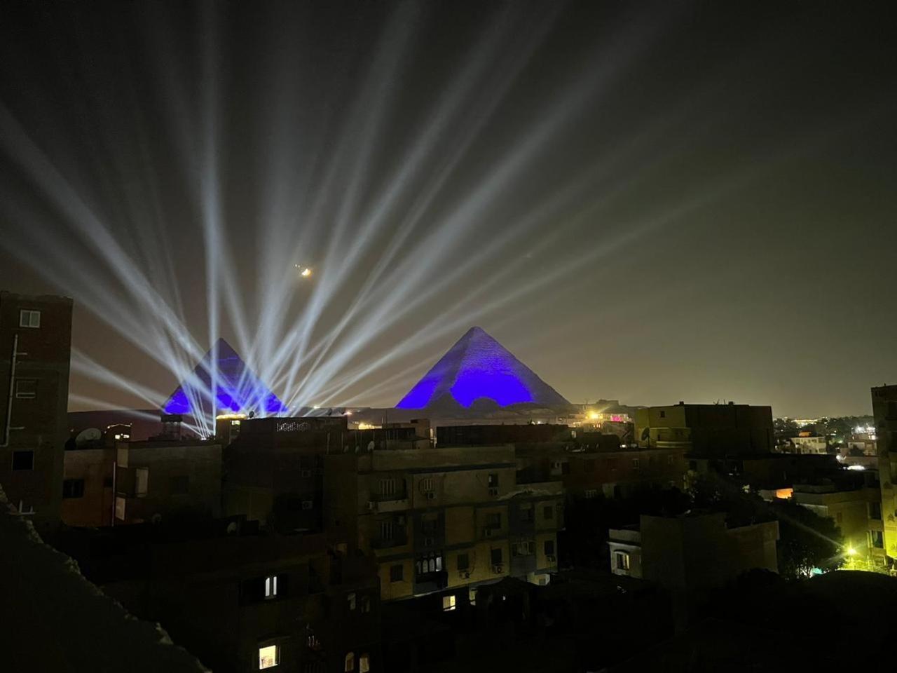Grand Pyramid View Hotel Kafrat al Jabal Exterior foto