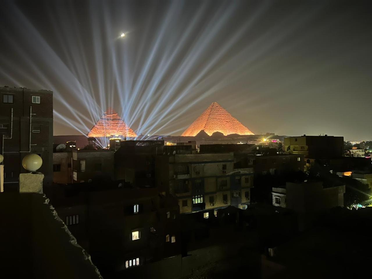 Grand Pyramid View Hotel Kafrat al Jabal Exterior foto